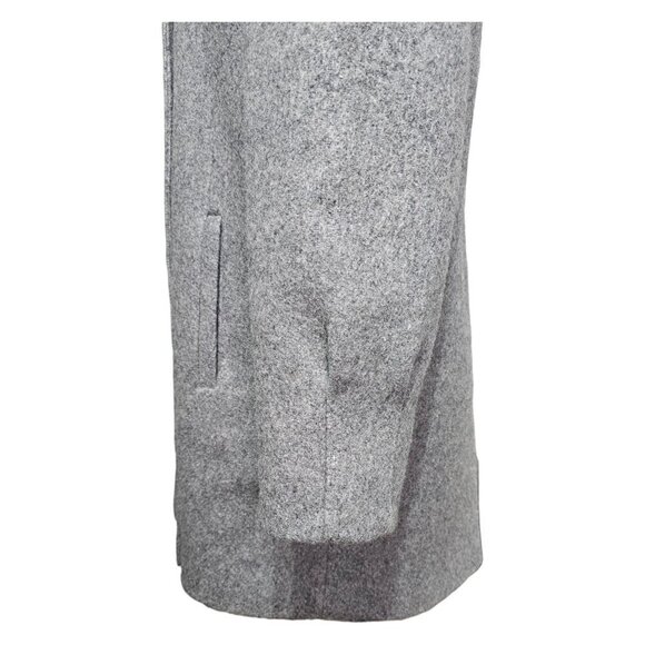 Vintage New York Girl gray feels like wool pea coat jacket size 11 - Picture 10 of 15